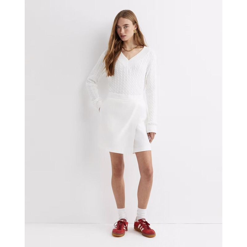 Sportscraft Elka Varsity Cable Sweater image number 3